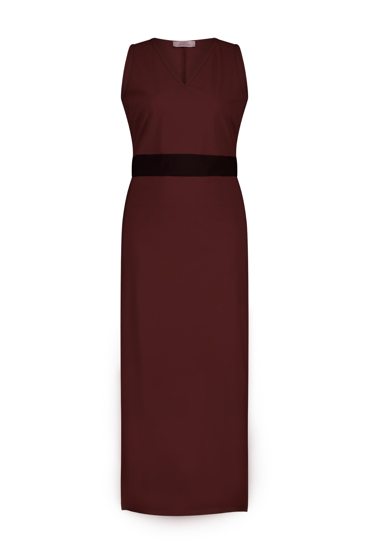 Studio Anneloes Tirza Dress Chestnut, chestnutkleurige jurk